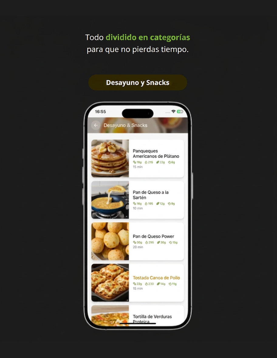 Categoría de la aplicación